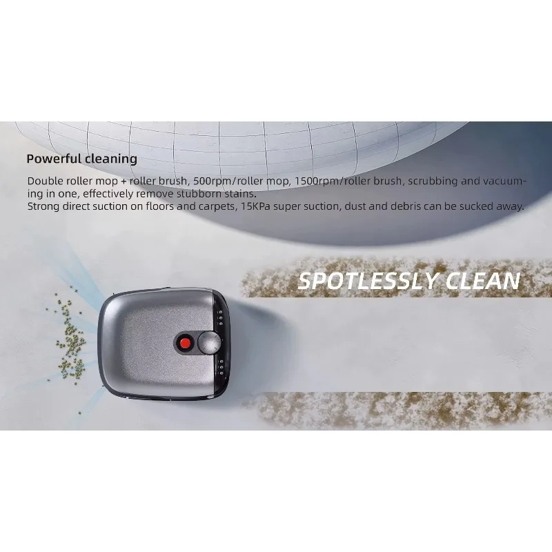 Cleaning Robot Sweeping Mopping Floor Hard Floor Cleaning Machine
