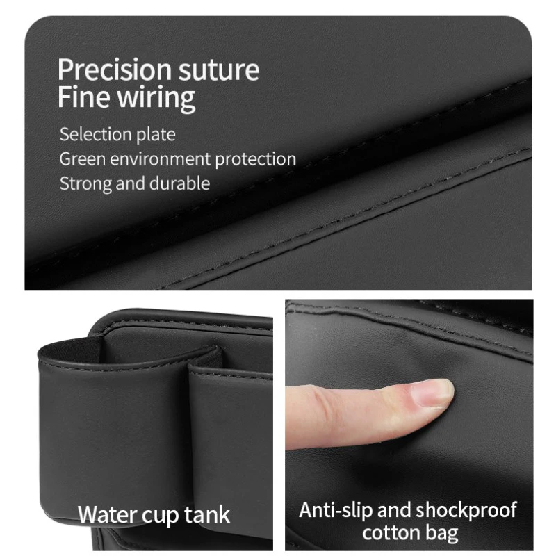 مقعد السيارة شق الفجوة حشو وحدة التحكم شق صندوق تخزين اكسسوارات لسيتروين البلوز Celysee الصبار بيكاسو Aircross Saxo Grand