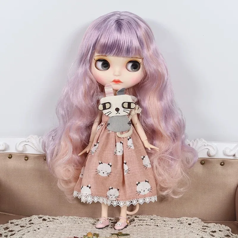 ICY DBS Blyth Puppe 30 cm 1/6 BJD 19 Gelenke Körper Fair Skin Matte Gesicht Glänzendes Gesicht Puppe mit Kleidung Anime Mädchen DIY Kostüm Geschenk