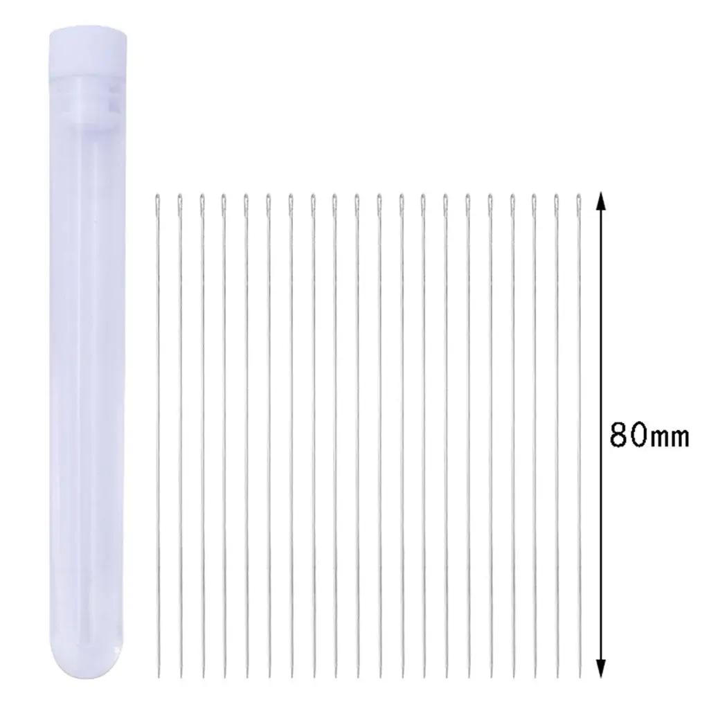 2x Boxed Stainless Steel Beaded Silver String Beaded for Woman