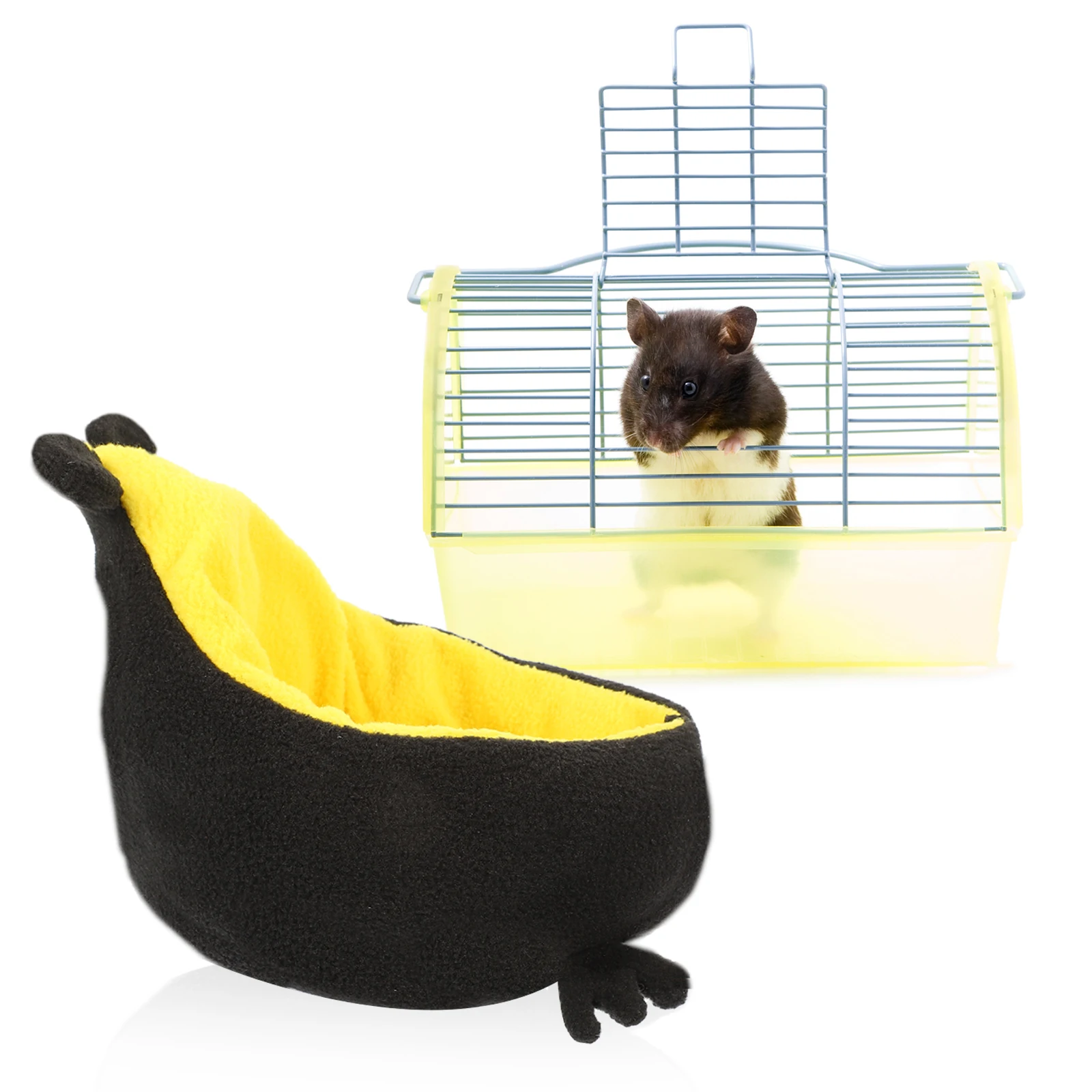 

Cotton Pet Sofa Comfortable Hamster Bed Small Rat Bed Wear-Resistant Chinchilla Sofa Decorative Hamster Accessory