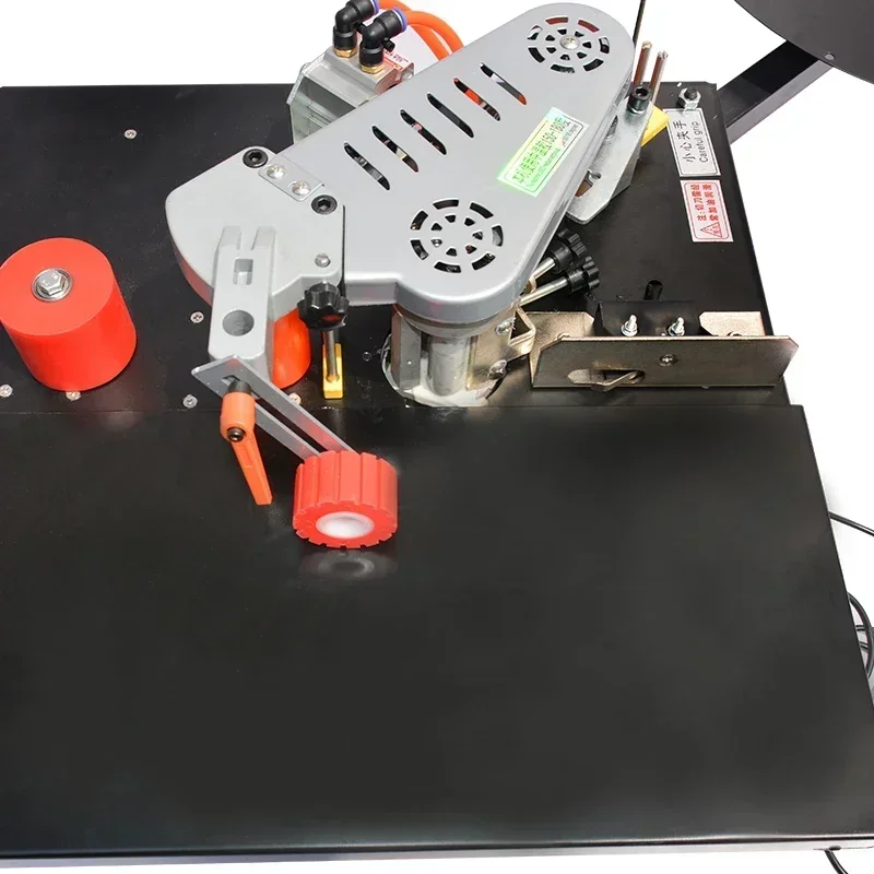 1000ML  Mini Automatic Woodworking Edge Banding Machine Portable PVC Curved Straight Edge Trimming Gluing Machine