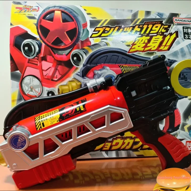 Bandai натуральная DX Bakuage Sentai Boonboomger аниме BOONBOOM CHANGER ручка игрушки для мальчиков и девочек подарок Коллекционная модель