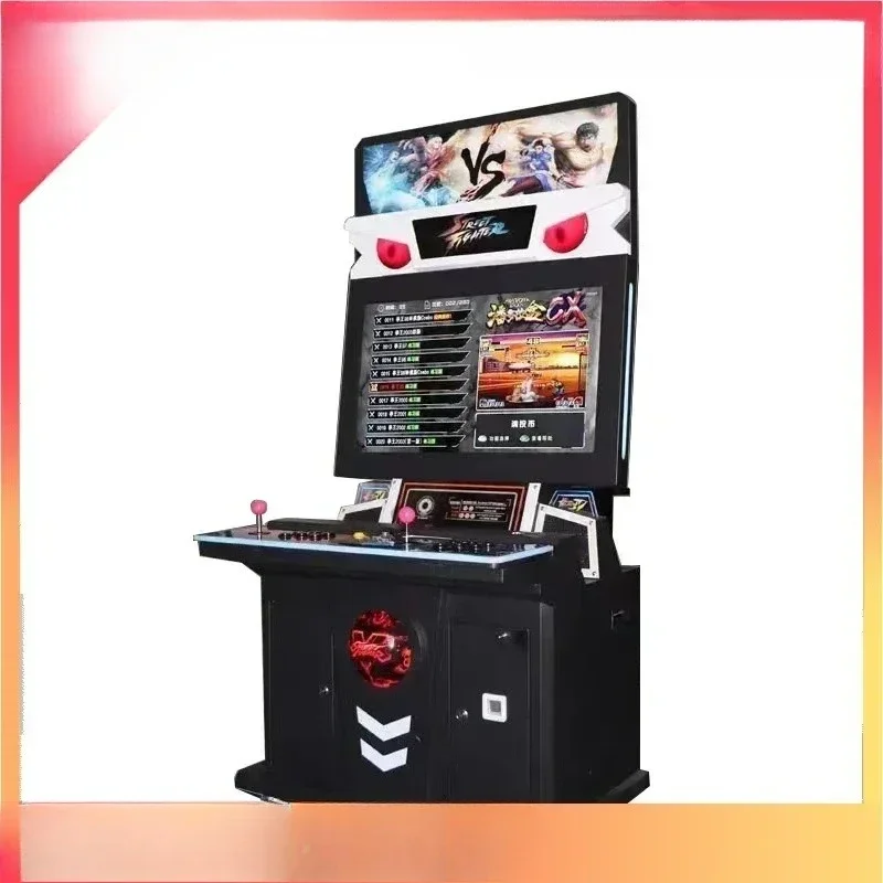 New 97 King of Fighter Desktop Fighting Machine Nostalgia Street Fighter Game Machine Home Dual-player Joystick Fighting
