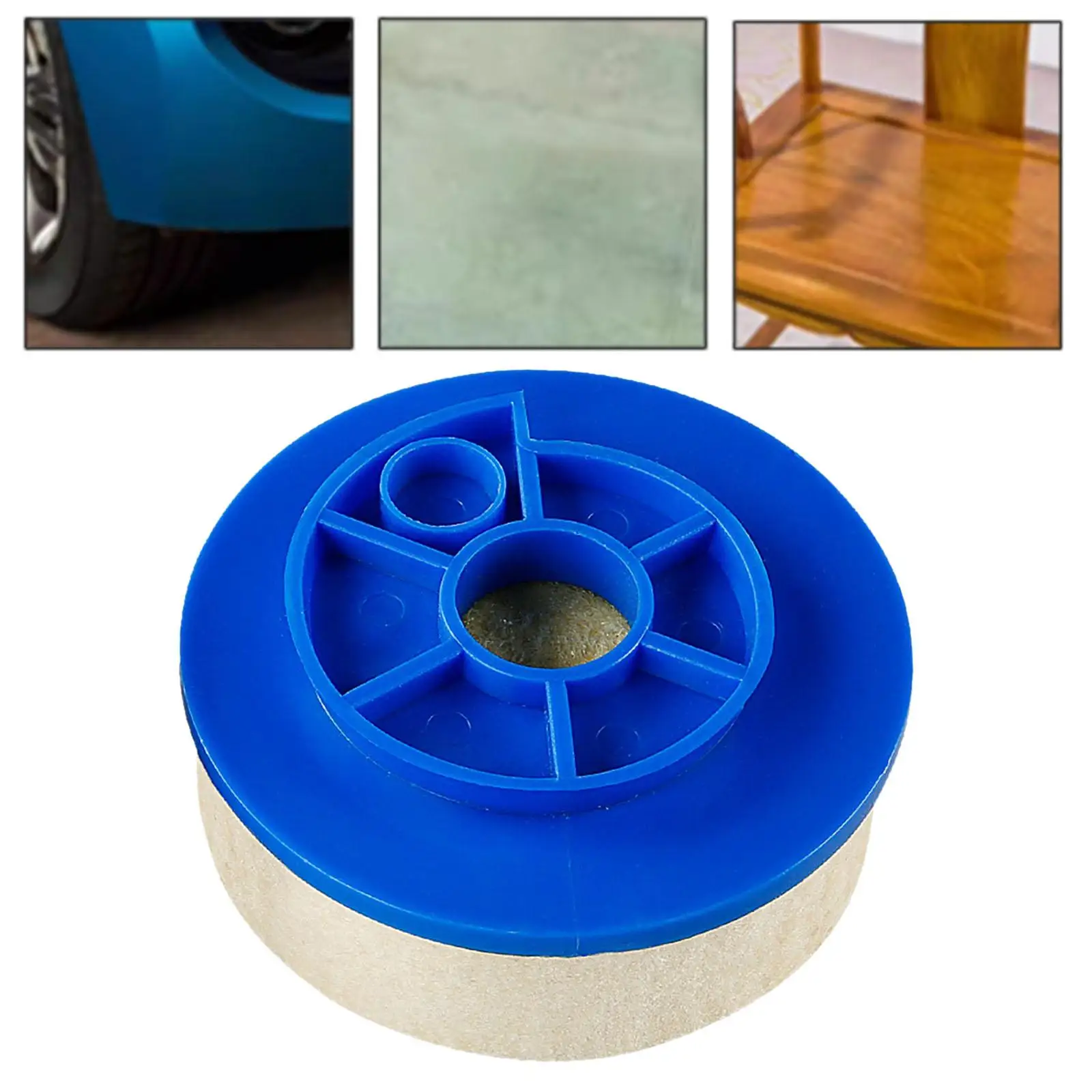 

Wool Polishing Wheel Disc Grinding Thick Sturdy Polishing Pad Round for Angle Grinder for Car Metal Glass Stainless Steel Marble