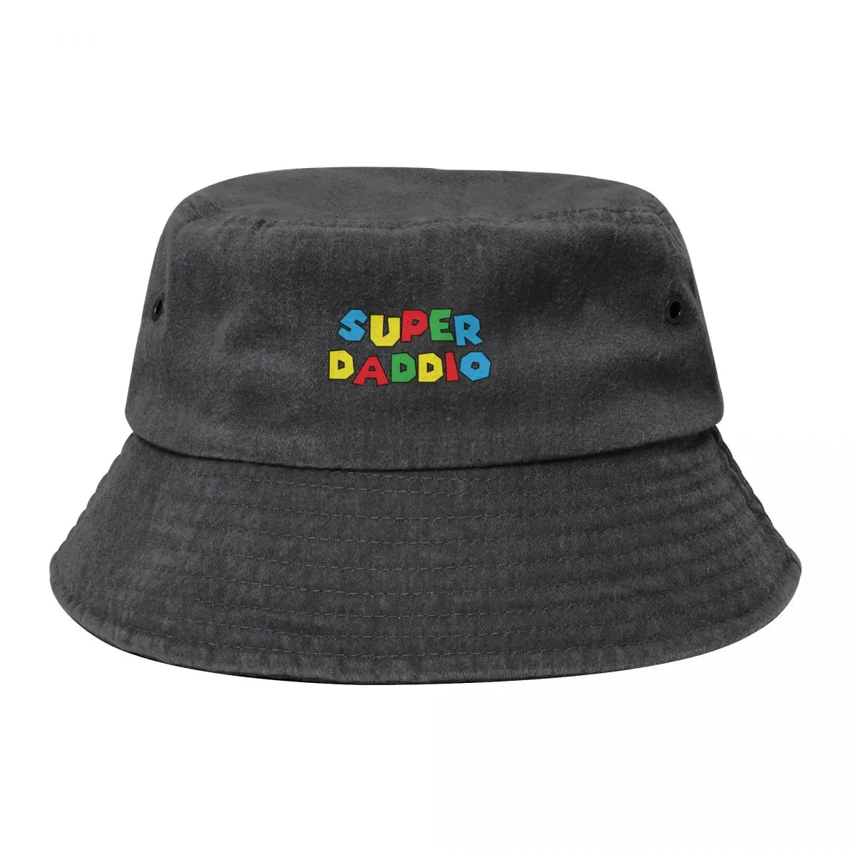 

Father's Day Super daddio Gamer Daddy Super Dad Bucket Hat Rave Golf birthday Caps For Women Men's