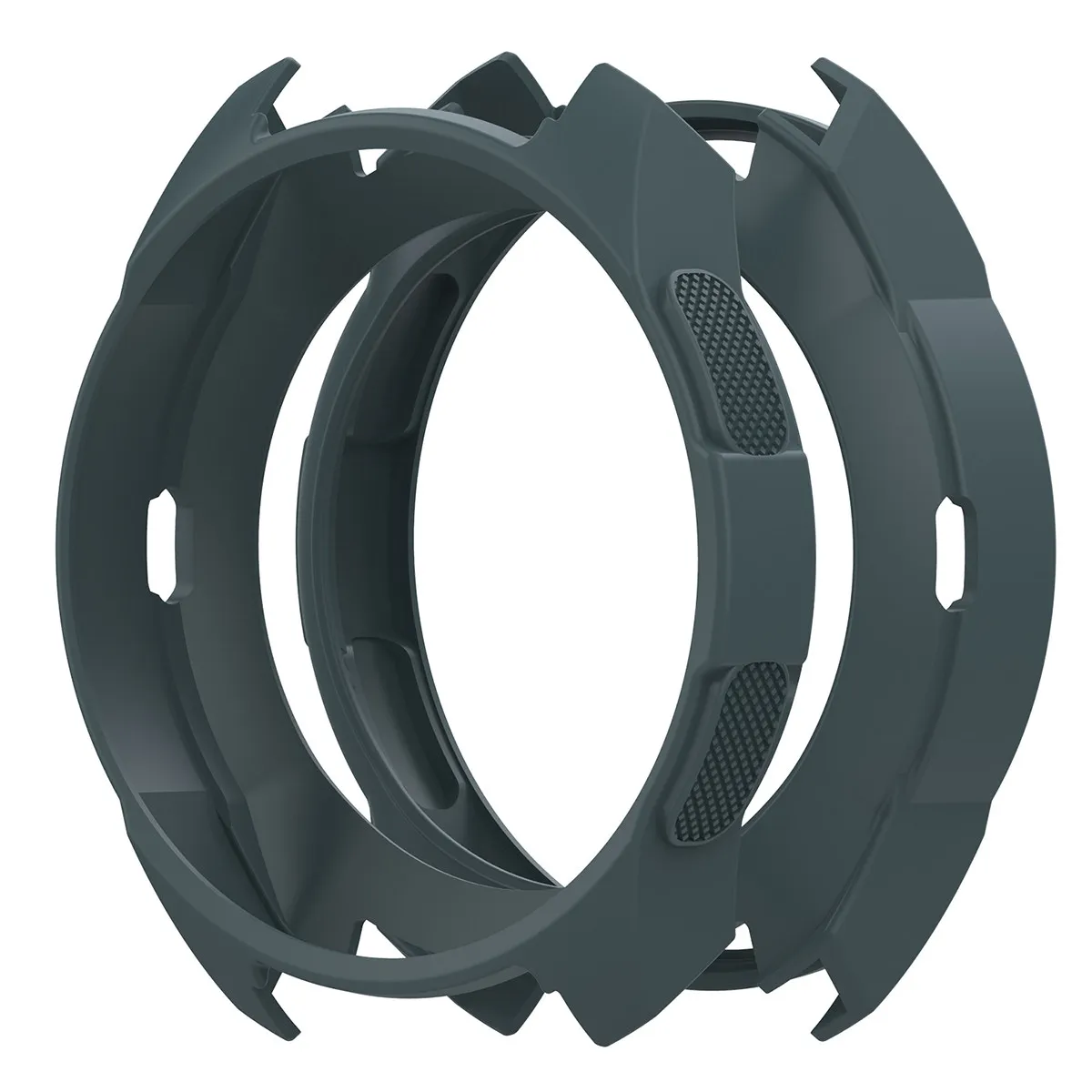 8 piezas de cubierta transparente de alta calidad para reloj inteligente S3 Frontier de 42 mm, protección completa, resistente a caídas y arañazos.