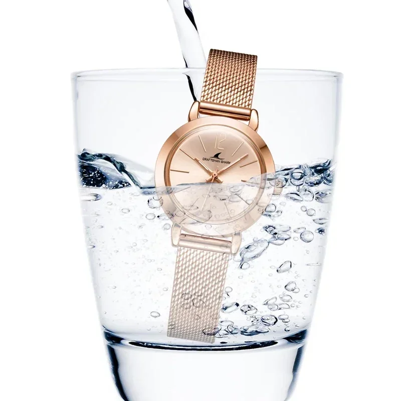 Top Brand Womens Watches Luxury Waterproof Watch Fashion Ladies Stainless Steel Ultra-Thin Casual Wristwatch Quartz Clock