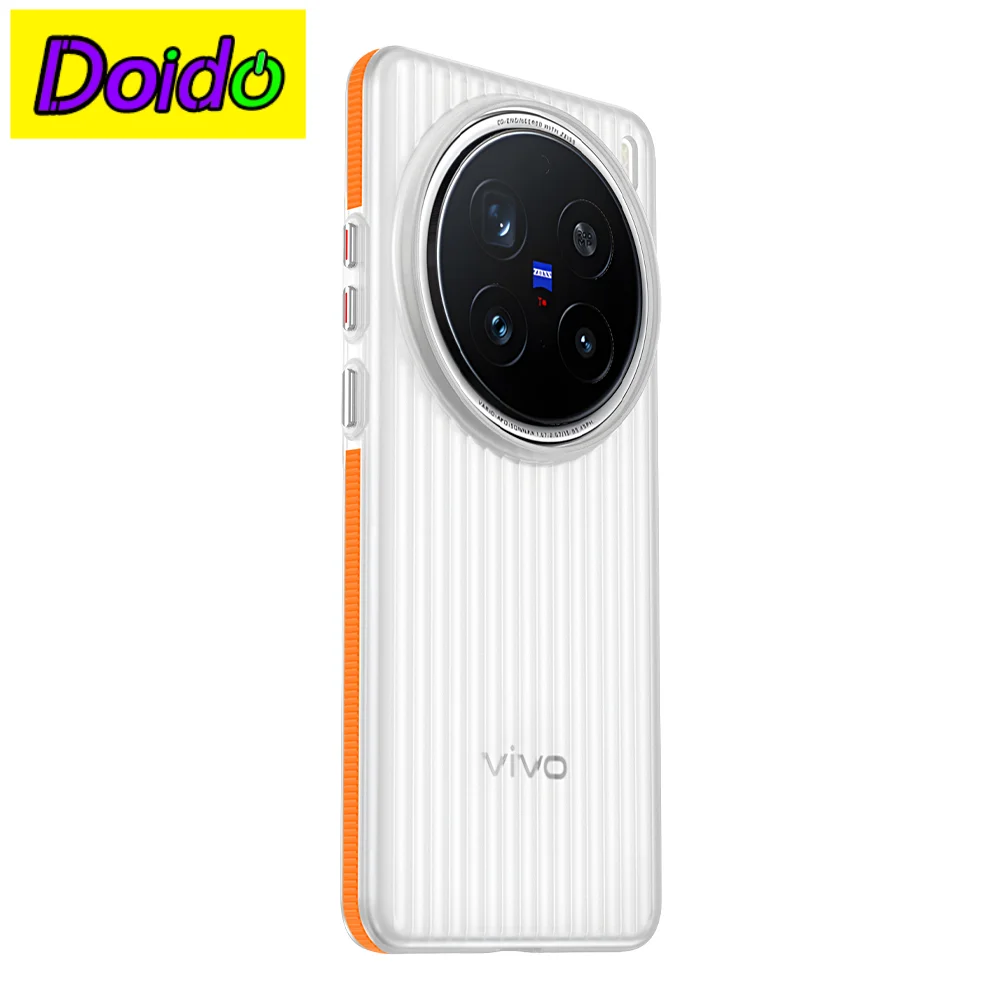 Corrugated Pattern For vivo X200 Pro X200 Pro mini  Non-slip Bumper Hard PC Matte vivo X200Pro X200 Shockproof Cover