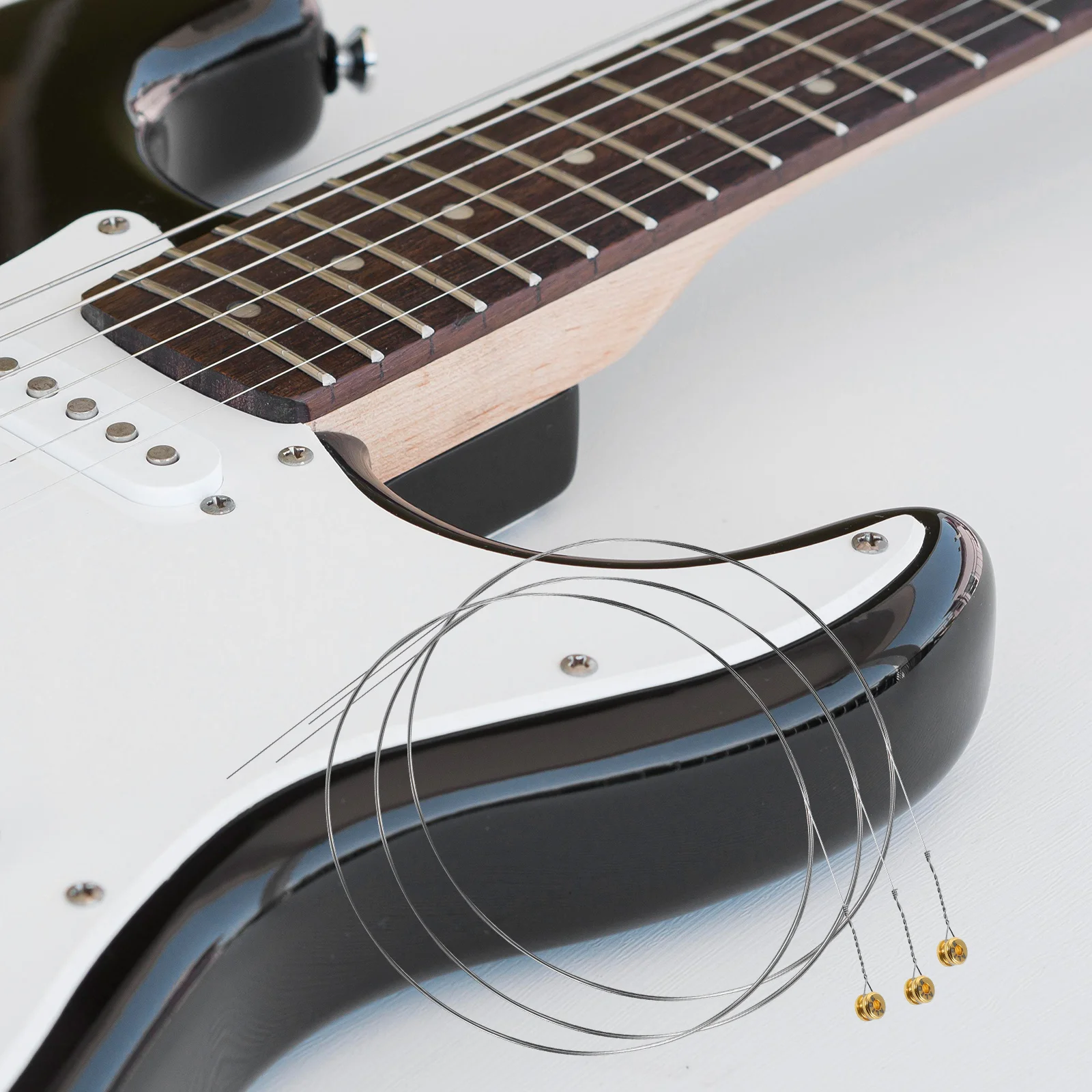 

5pcs Electric Guitar Strings Steel B-2Nd String Precision Tuning Durable Smooth Playability For Acoustic Folk Classical Guitars