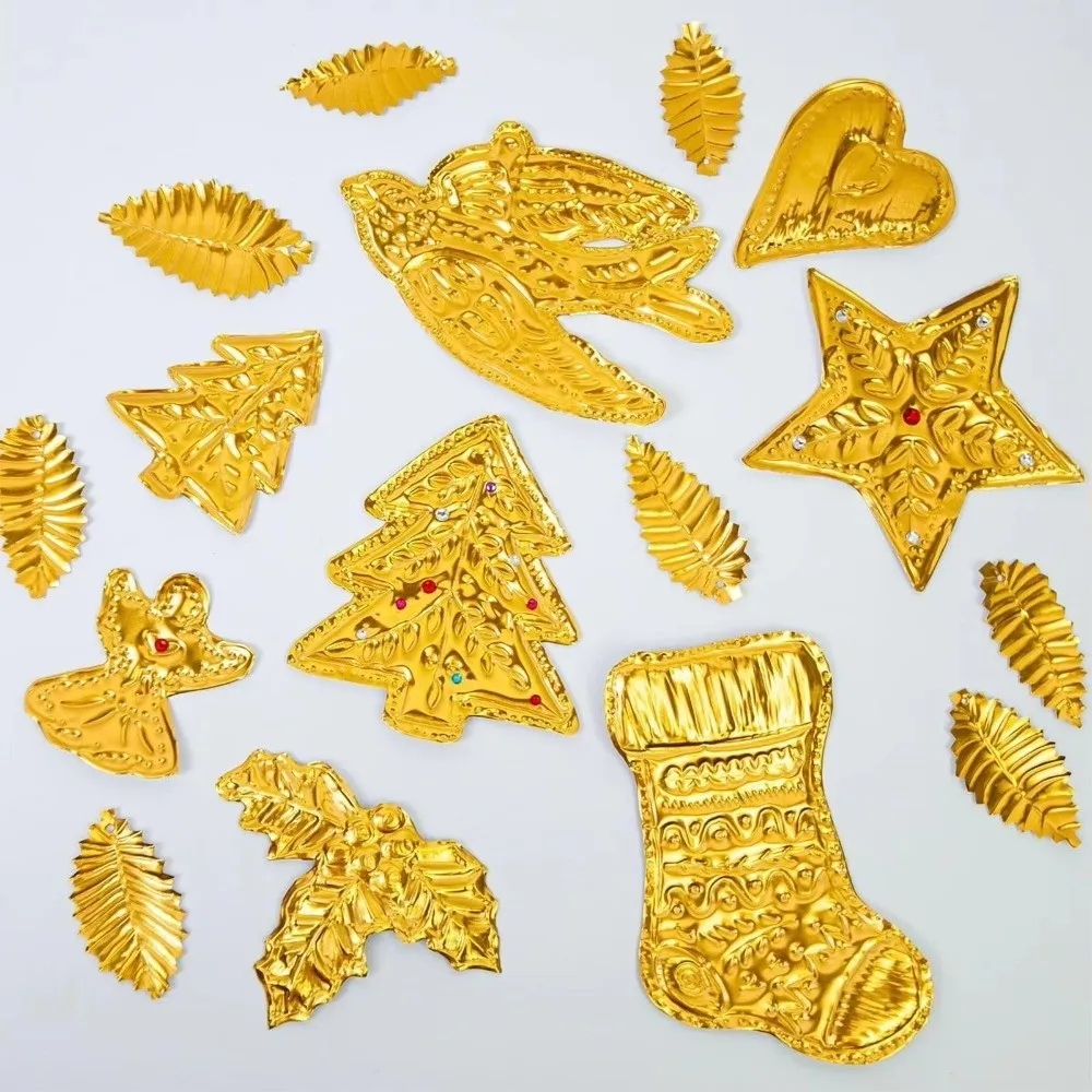 making 70 micron Thick Engraving Drawing paper 20*30cm Gold Foil Aluminum Foil Art Paper Engraving Handmade Foil Paper Paper Art