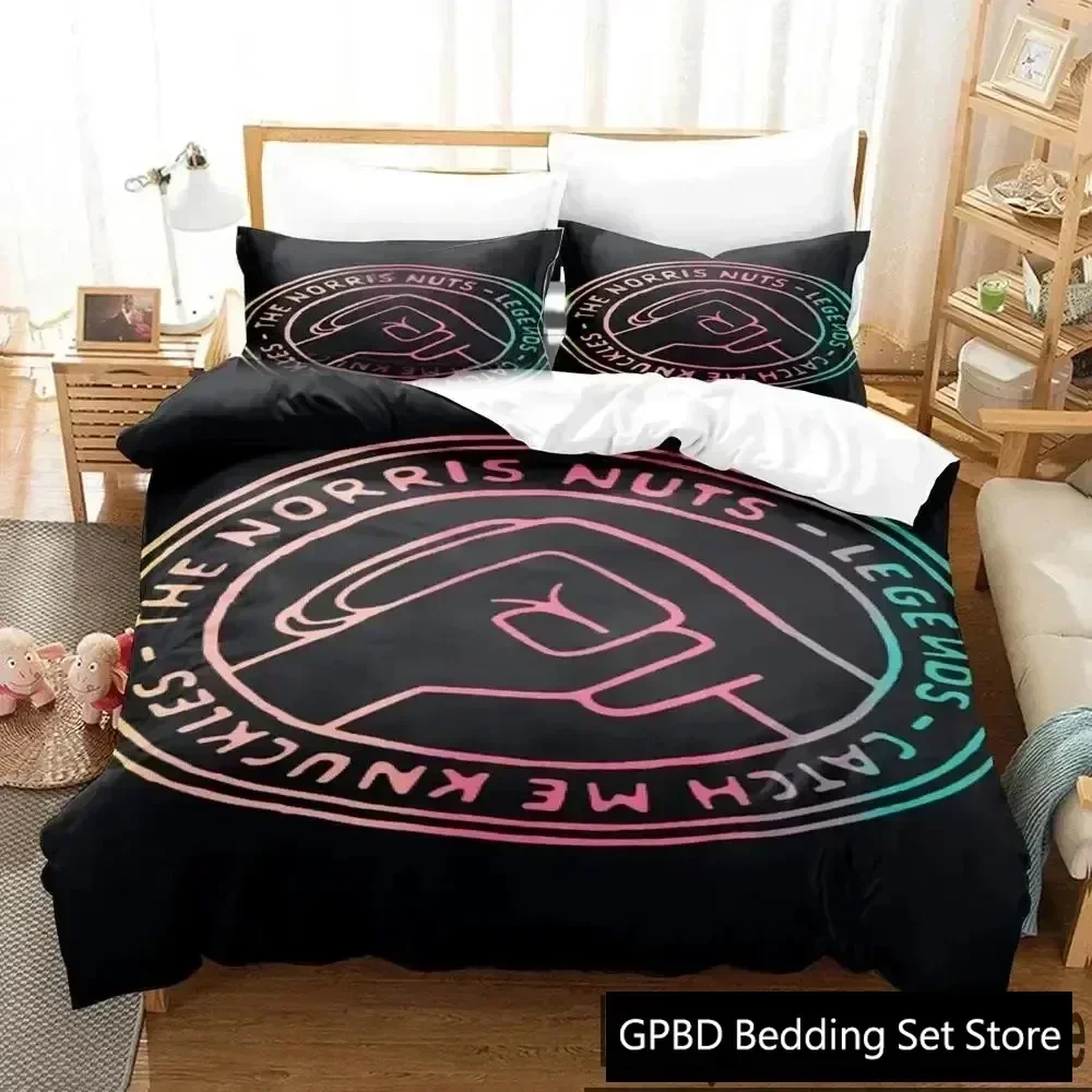 Luxury New 3D Print The Norris Nuts Bedding Set Duvet Cover Bed Set Quilt Cover Pillowcase king Queen Boys Adult Bedding Set