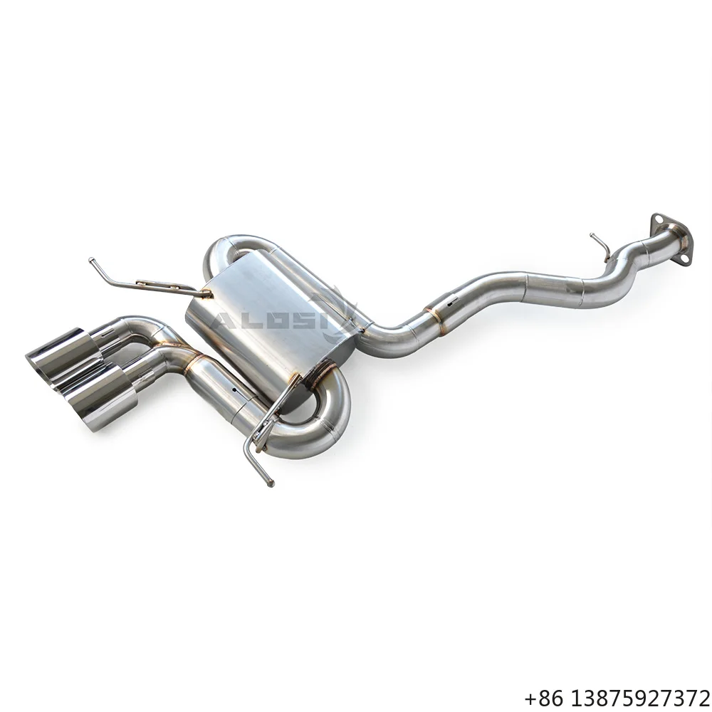 

N54 N55 Engine Performance Cat-back for 135i E88 3.0T |304 Stainless Steel Racing Muffler with Aggressive Sound 2008-2013