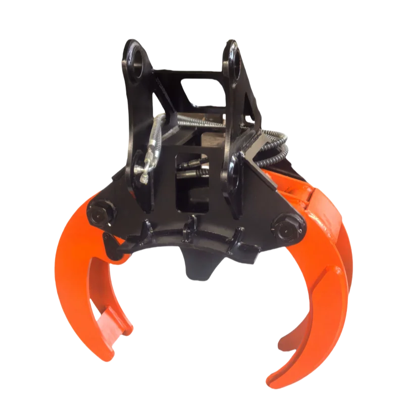 Mini Excavator Hydraulic Tree Shears Forestry Wood Tree Cutter