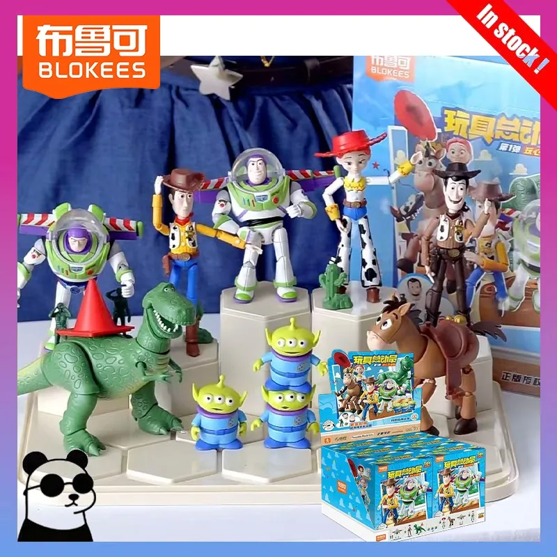 New In Stock Blokees Toy Story Elite Edition Blind Box Woody Buzz
