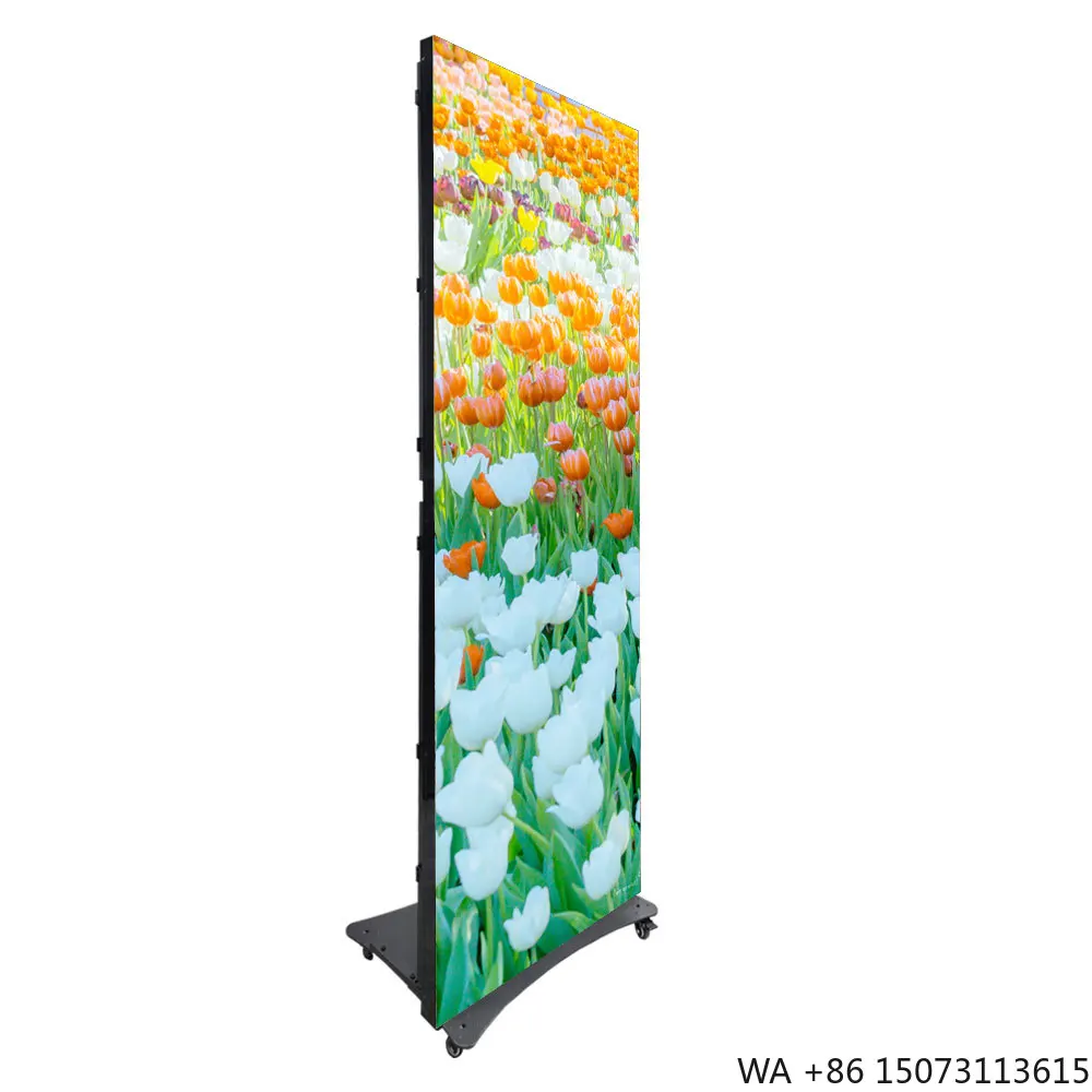 

Светодиодный складной дисплей с высокой яркостью для цифровых рекламных экранов и LED-киосков