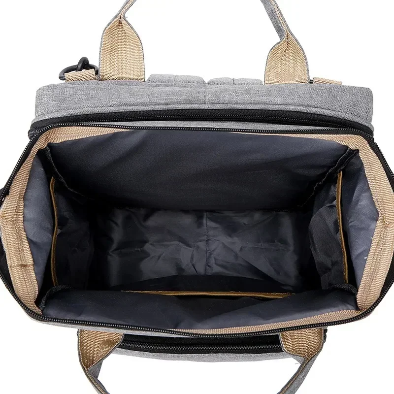 Multi-functional USB Interface Baby Bag Station Panaleras Para Mummy Baby Diaper Backpack Mummy Baby Backpack Large Capacity