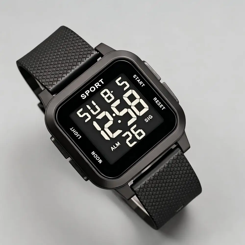 New Outdoor Military Digital Watch For Men Fashion Retro Men Watch Sports Waterproof Men Watch Multifunctional Luminous
