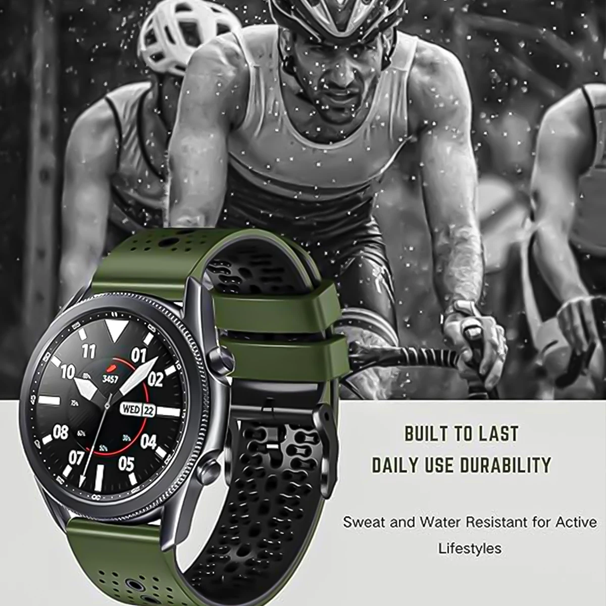 Pasek do zegarka 22 mm do Huawei Watch GT4 46 mm Bransoletka do Huawei GT5/GT3/GT2 GT 5 3 2 Pro SE 46 mm Silikonowy pasek do zegarka Correa