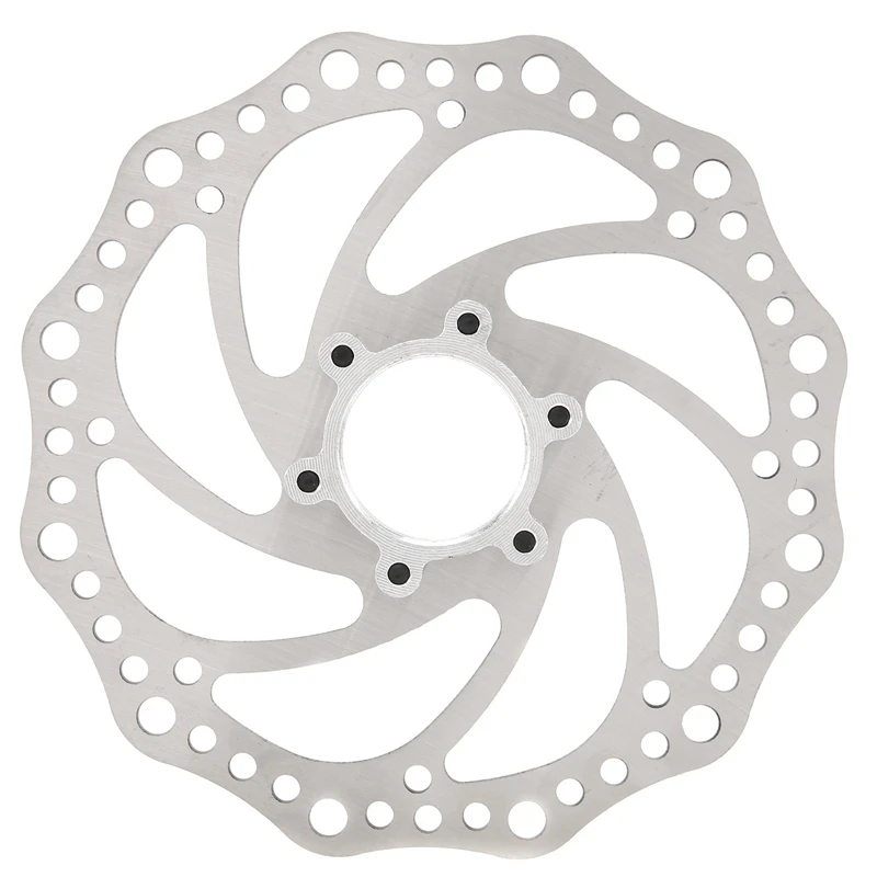 New Bike Brake Disc Rotor 160Mm Stainless Steel Road Bike Disc Brake Accessories With 48Mm Flange Diagonal Hole