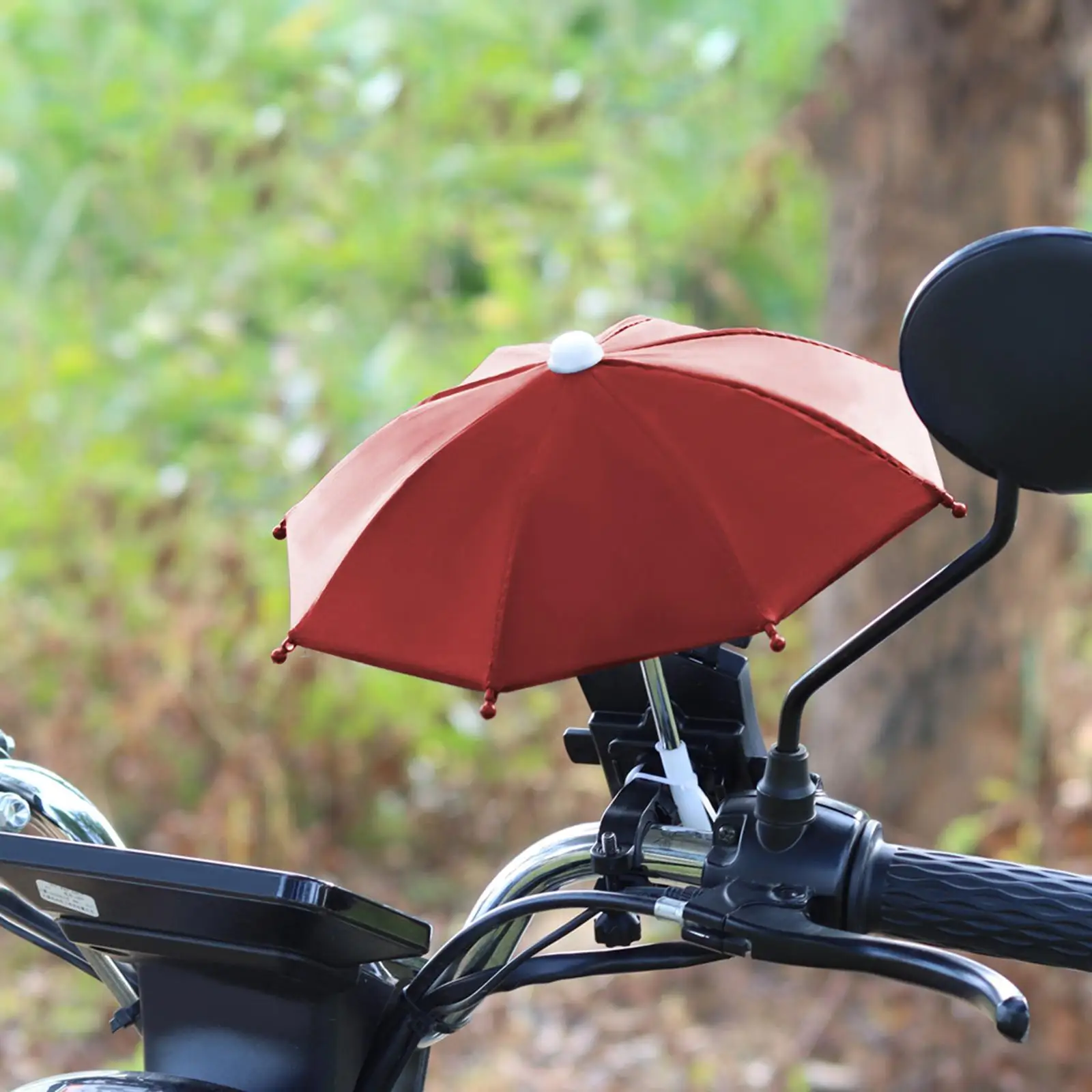 Decorative Umbrella Covers for, phone Sun Shade Waterproof Stable Universal Phone Umbrella for Outdoor Riding