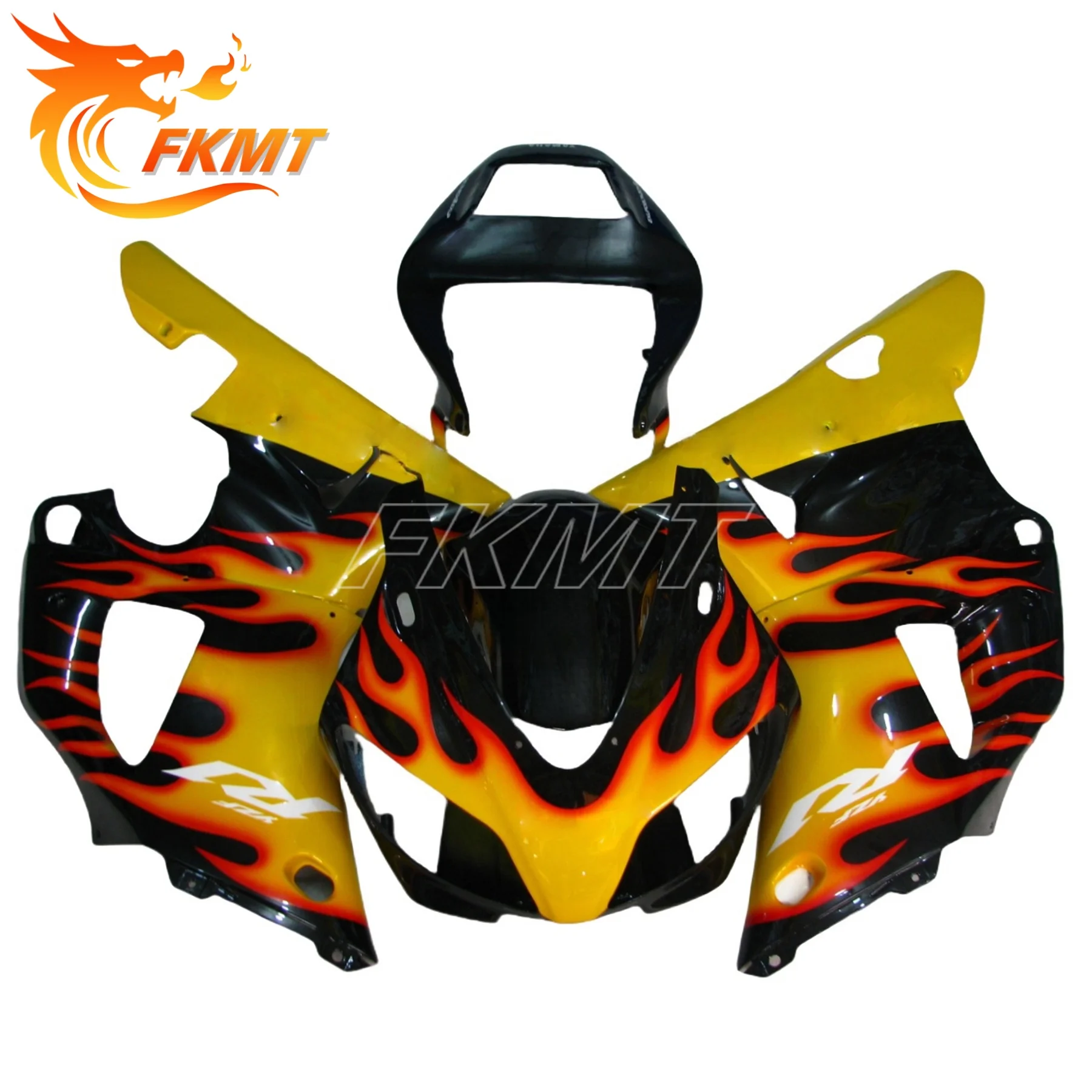 

New ABS Whole Motorcycle Fairings Kits For Yamaha R1 YZFR1 YZF1000 YZF-R1 1998 1999 Injection Bodywork Accessories Black