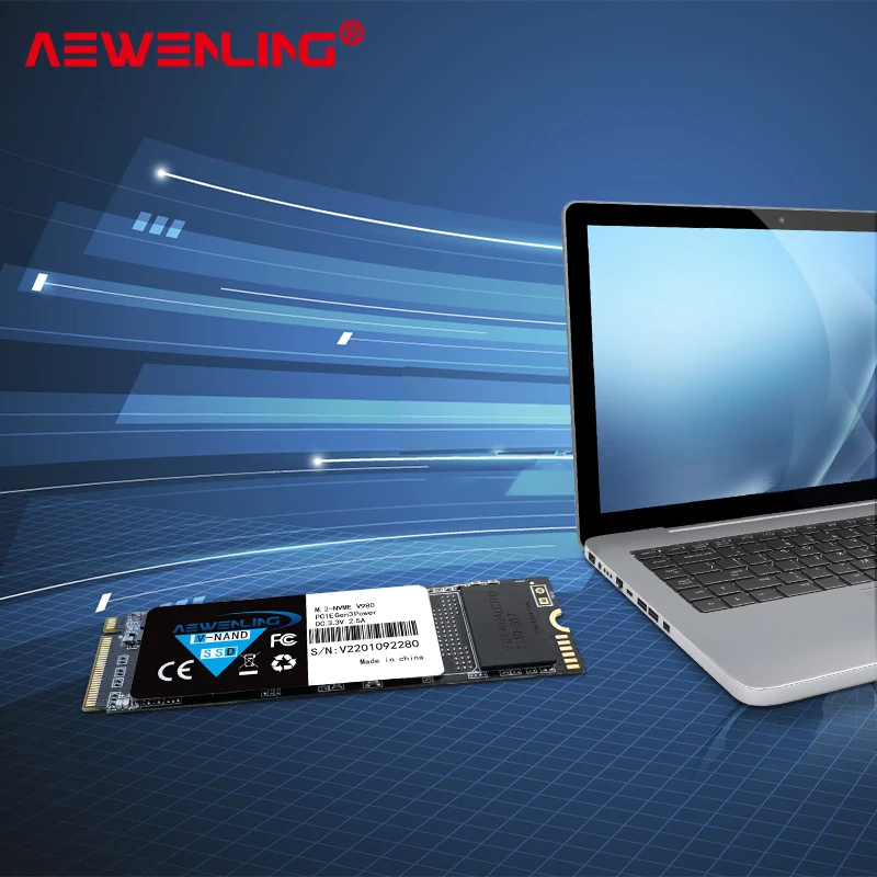 Imagem -06 - Aewenling M.2 Ssd m2 256gb Pcie Nvme 128gb 512gb 1tb Disco de Estado Sólido 2280 Disco Rígido Interno Hdd para Desktop Portátil Msi Asro64