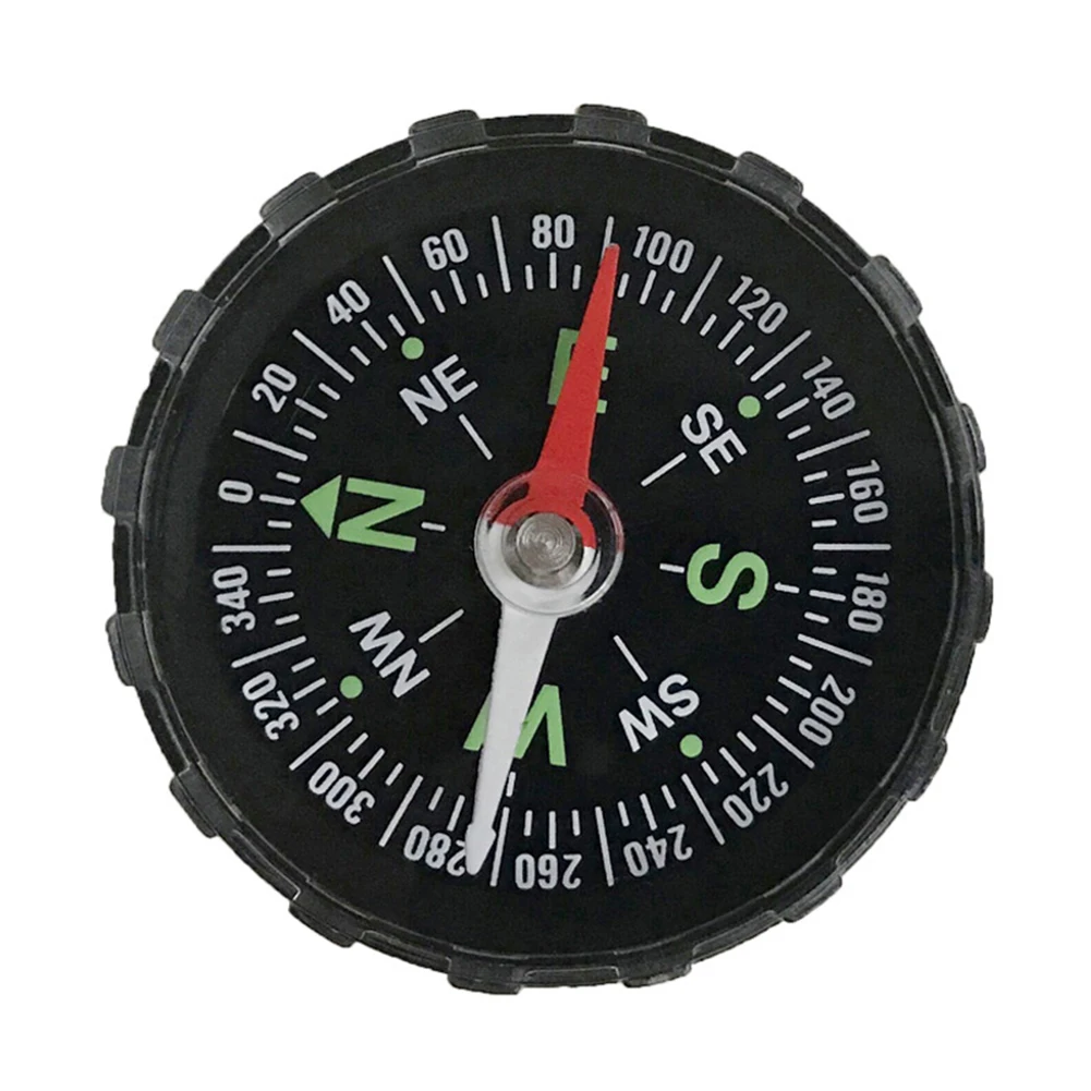 Obrázek 3: Outdoorové kemping hon přežití guider navigace knoflík design mini kompas