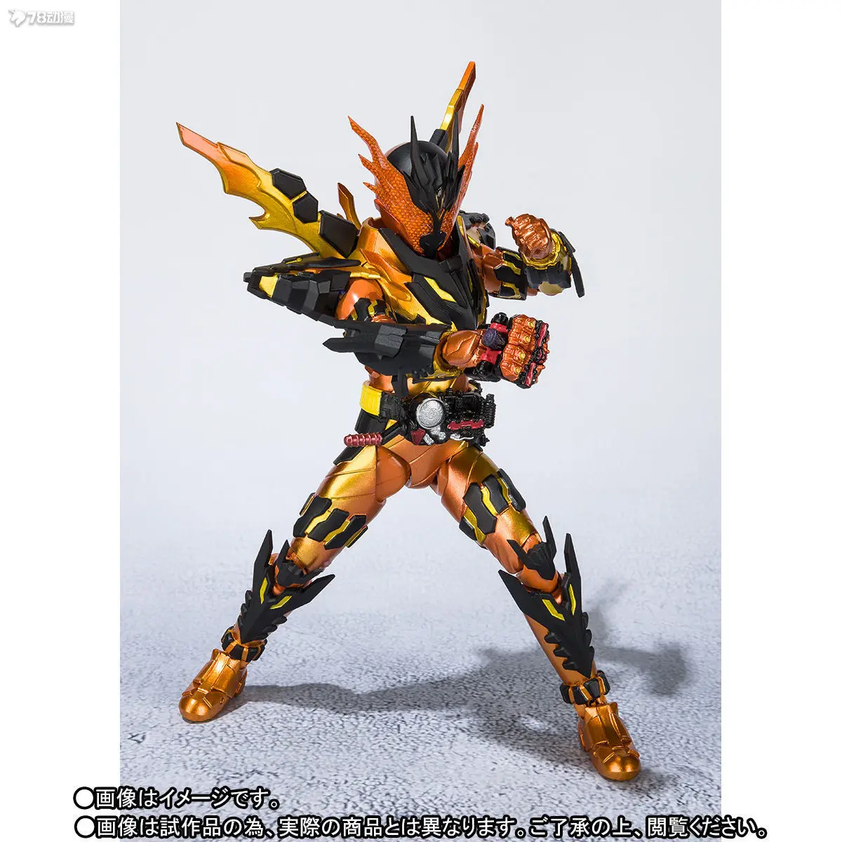 In Stock Original Bandai S.H.Figuarts SHF Tokusatsu Kamen Rider Cross-Z Magma Action Figure Toys Collection Model Gift