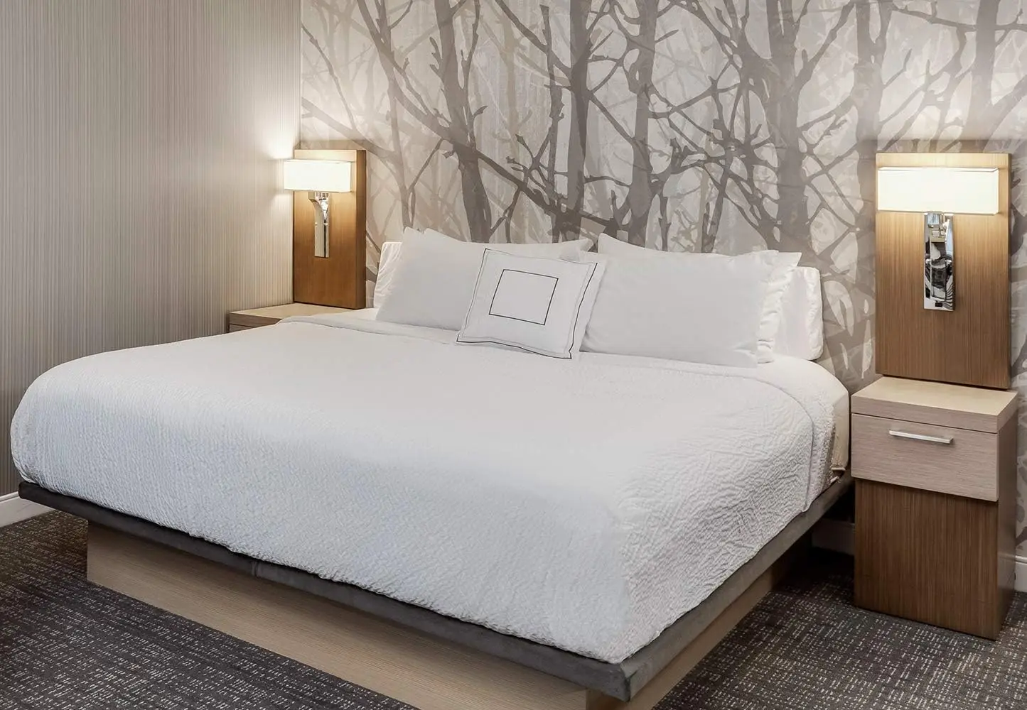 Lightweight Coverlet King Set - White Rippled Texture - Exclusive To Courtyard Hotels, Fairfield By Marriott And Residence Inn