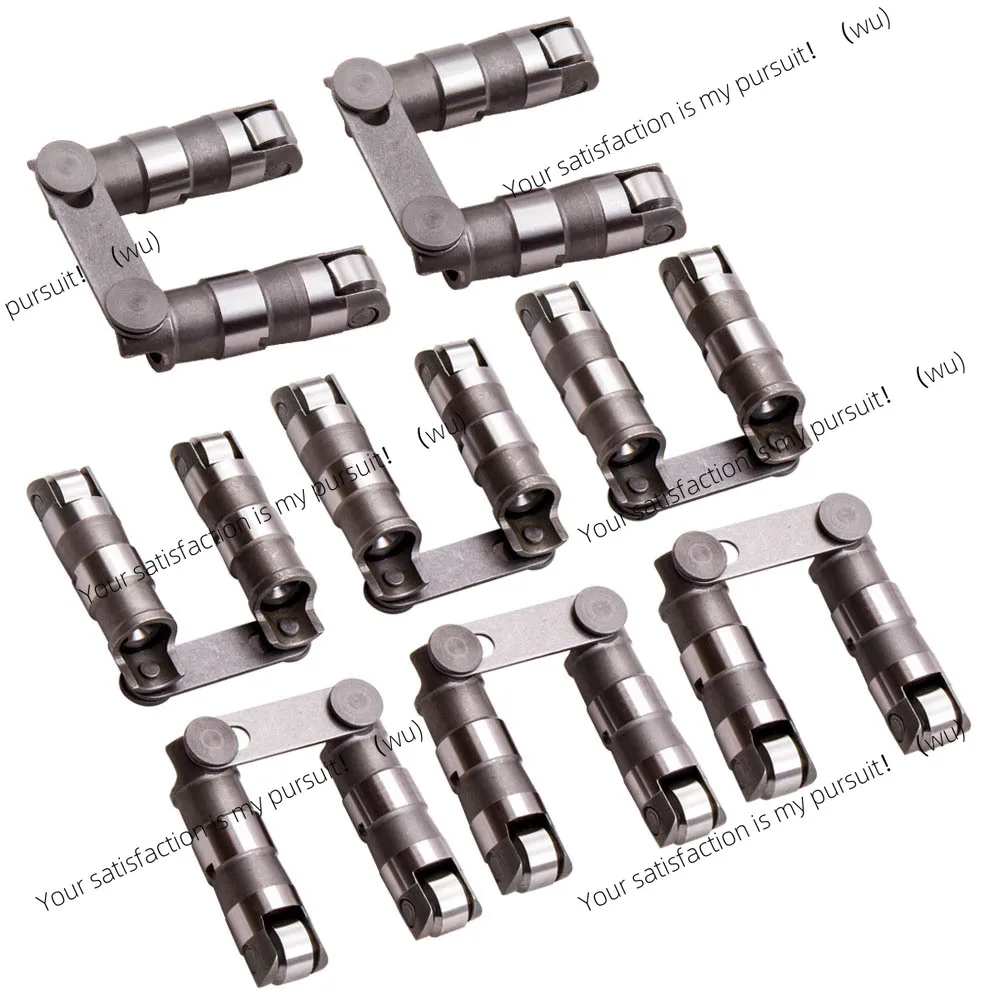 Roller Lifters and Link Bar Small Block for Chevy SBC 265 350 400 V8 Hydraulic