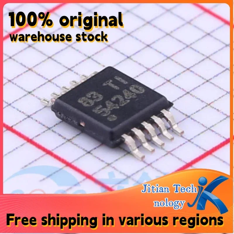 10PCS TPS54240DGQR logo 54240 MSOP-10 100% original inventory High-Quality Electronic Component
