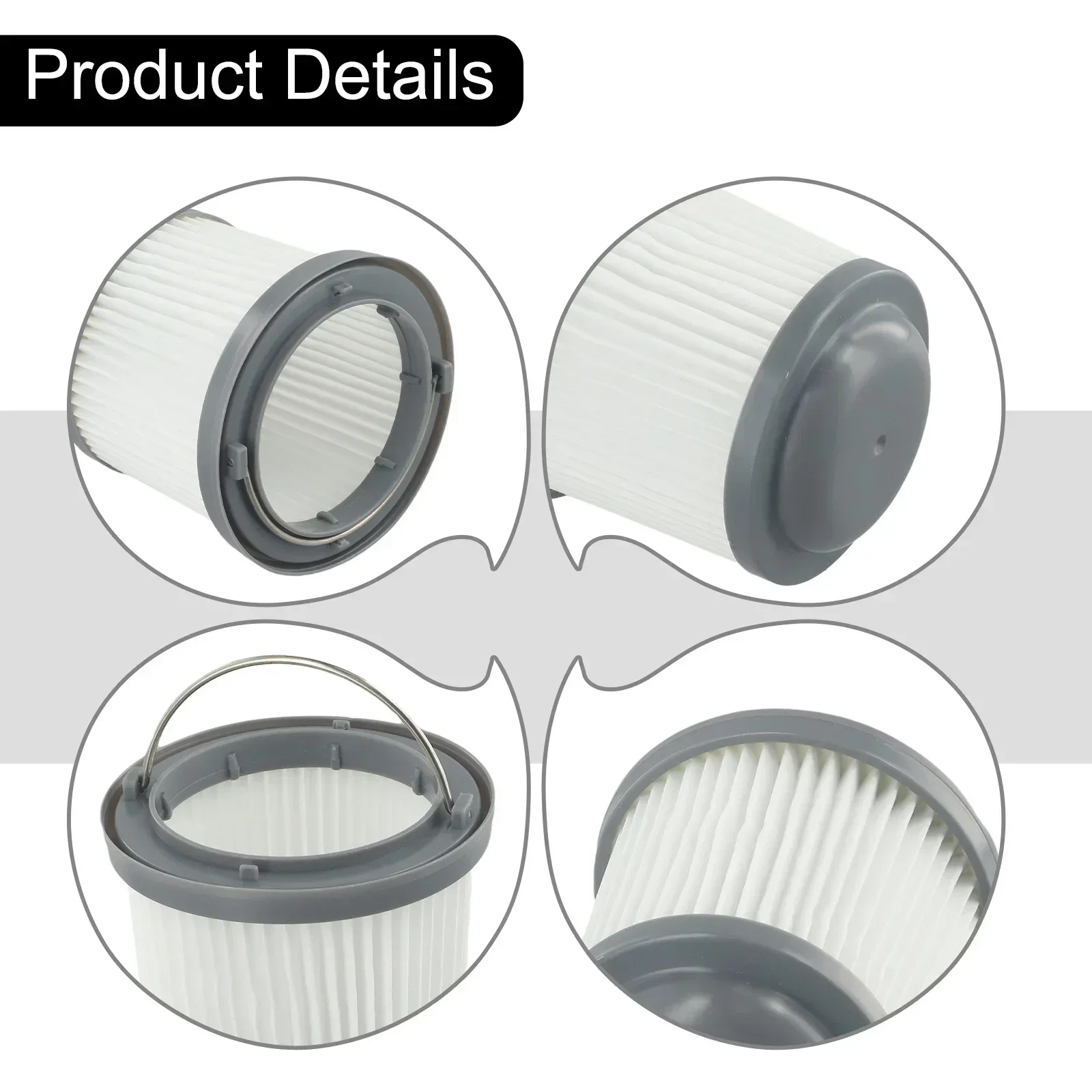 블랙앤데커 더스트버스터용 세척 가능 필터, 진공 청소기 예비 부품 교체 액세서리, PVF110, 1 개