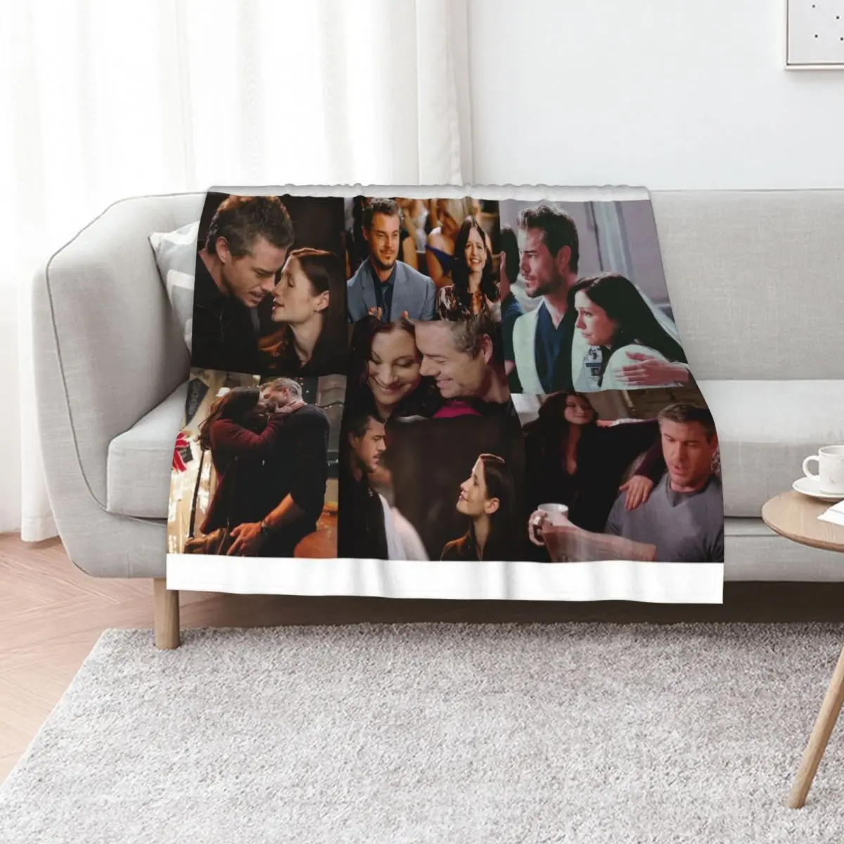 

Slexie Large Collage Designed for Blankets Throw Blanket Blankets For Bed Designers Vintage heavy to sleep Blankets