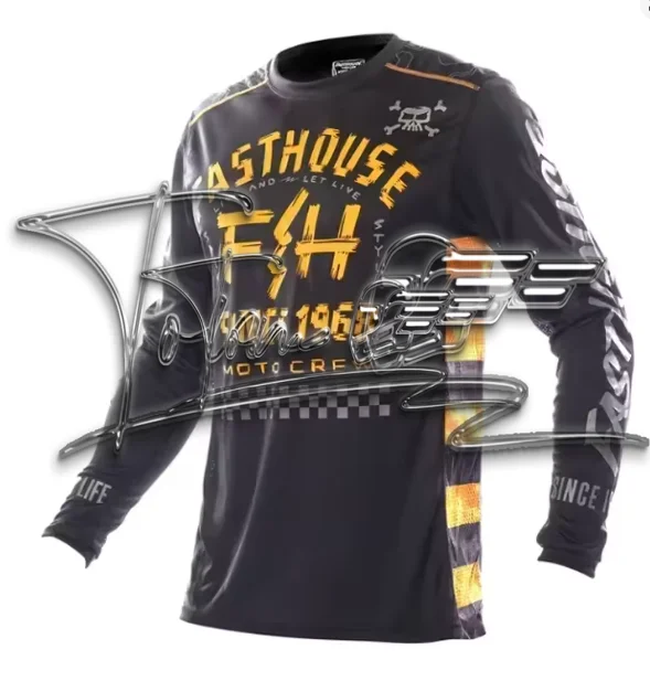 

New Style Motocross Racing Bike Ride Motorcycle LongSleeve Motor Jersey Sports Cycling Jersey