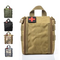 EDC Medical Bag Molle Tactical Pouch First Aid Kits Outdoor Army Car Emergency Camping Hiking Survival EMT Utility Pack Hunting