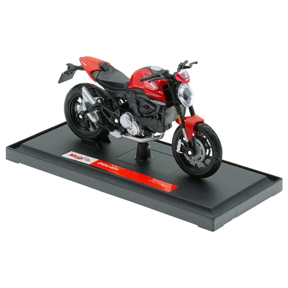 Maisto 1:18 2021 Ducati Monster + Static Die Cast Vehicles