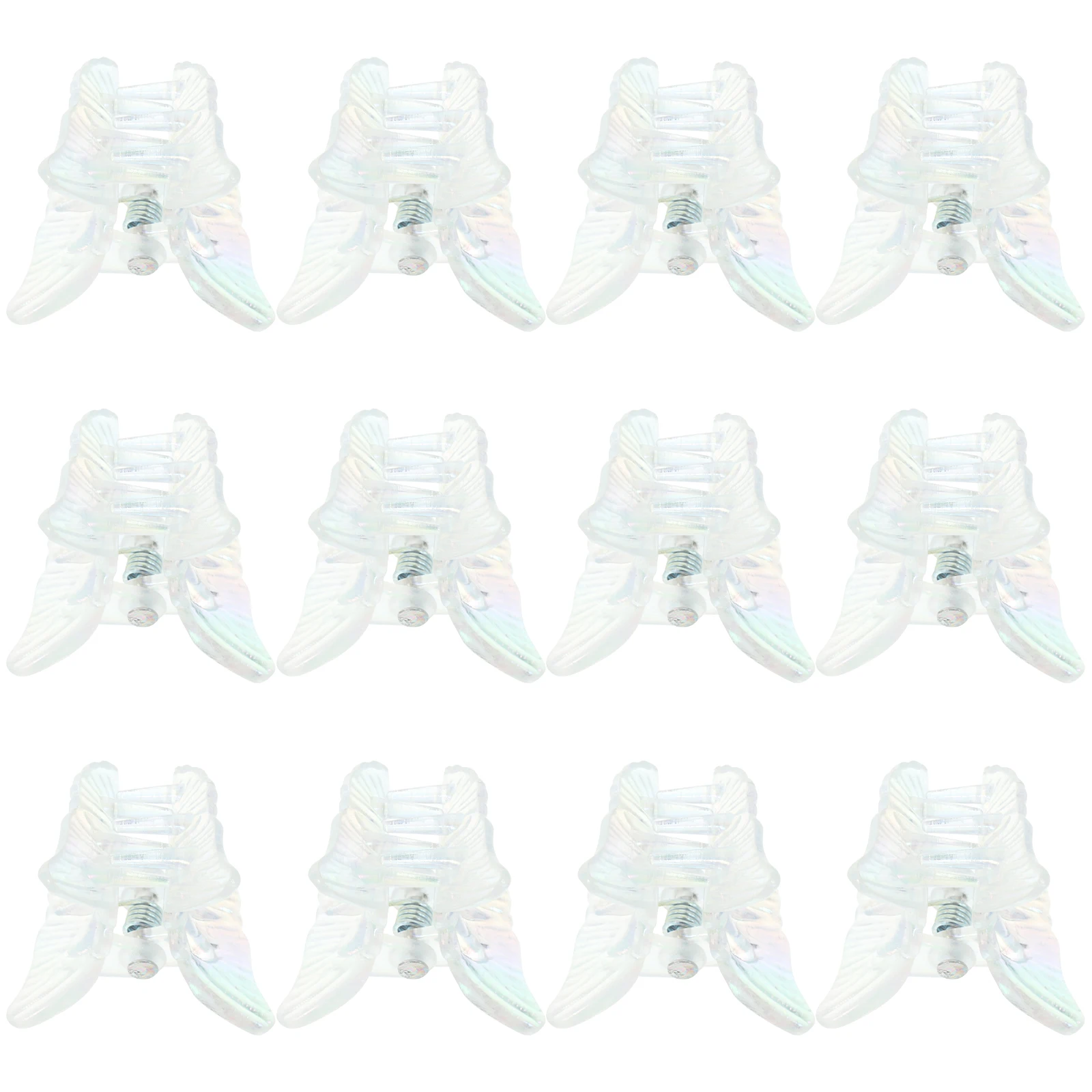 

50 Pcs Hair Clip Butterfly Hairpin Small Clips for Women Claw Thin Miss