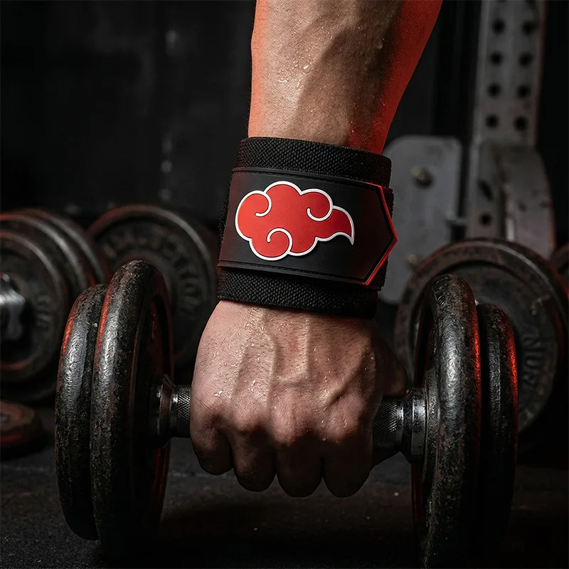 One Piece Naruto Berserk DRAGON BALL Demon Slayer Gym Sports Weight Lifting Wrist Wraps Wristband Training Straps Protector view 5
