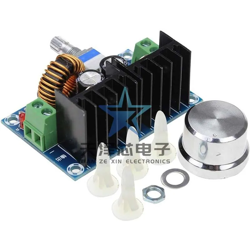 Xh-M401 Dc-Dc Step-Down Module Xl4016E1 High-Power Dc Voltage Regulating Board Maximum 8A with Voltage Stabilization