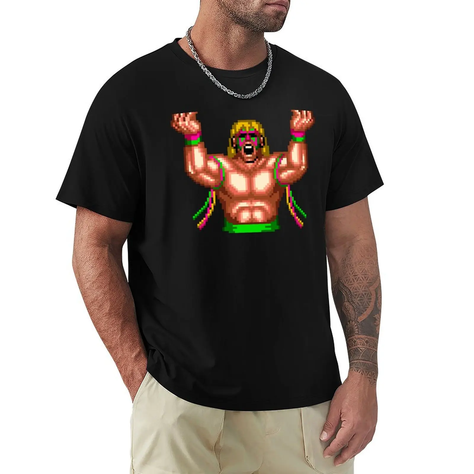 Intense Warrior WrestleFest T-Shirt Street Style Casual Tee Shirt