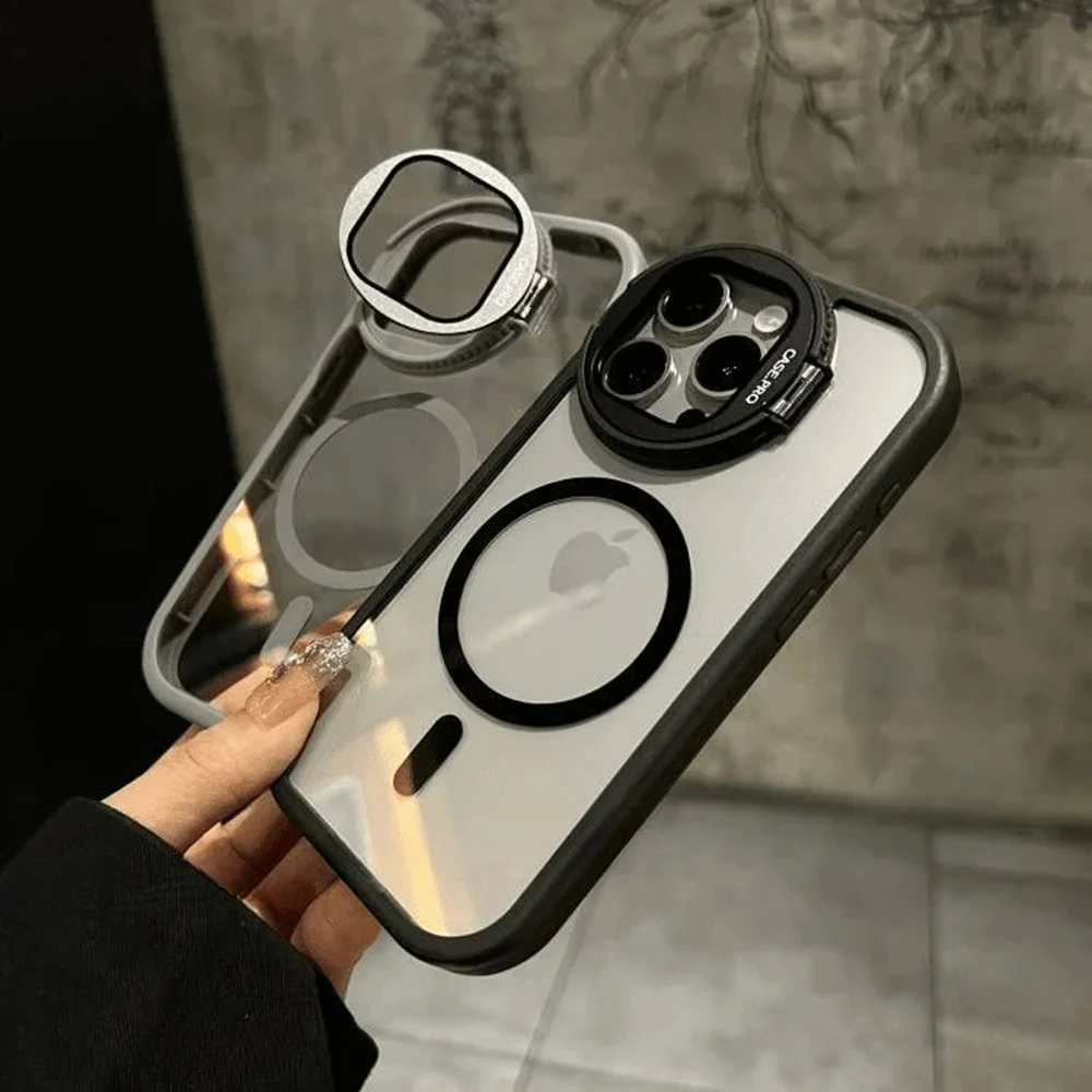16 Pro Max Fall Magsafe Kamera Schutz halterung Abdeckung für iOS 16 Pro Luxus magnetische Hartsc halen