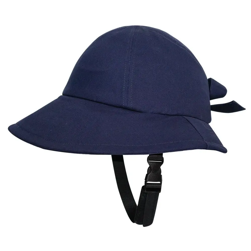 New Wide Brim Bicycle Helmet Breathable Anti-Collision Hat Shaped Helmet Solid Color Helmet Cap
