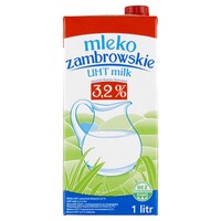 Zambrów milk UHT 3,2% 1 L