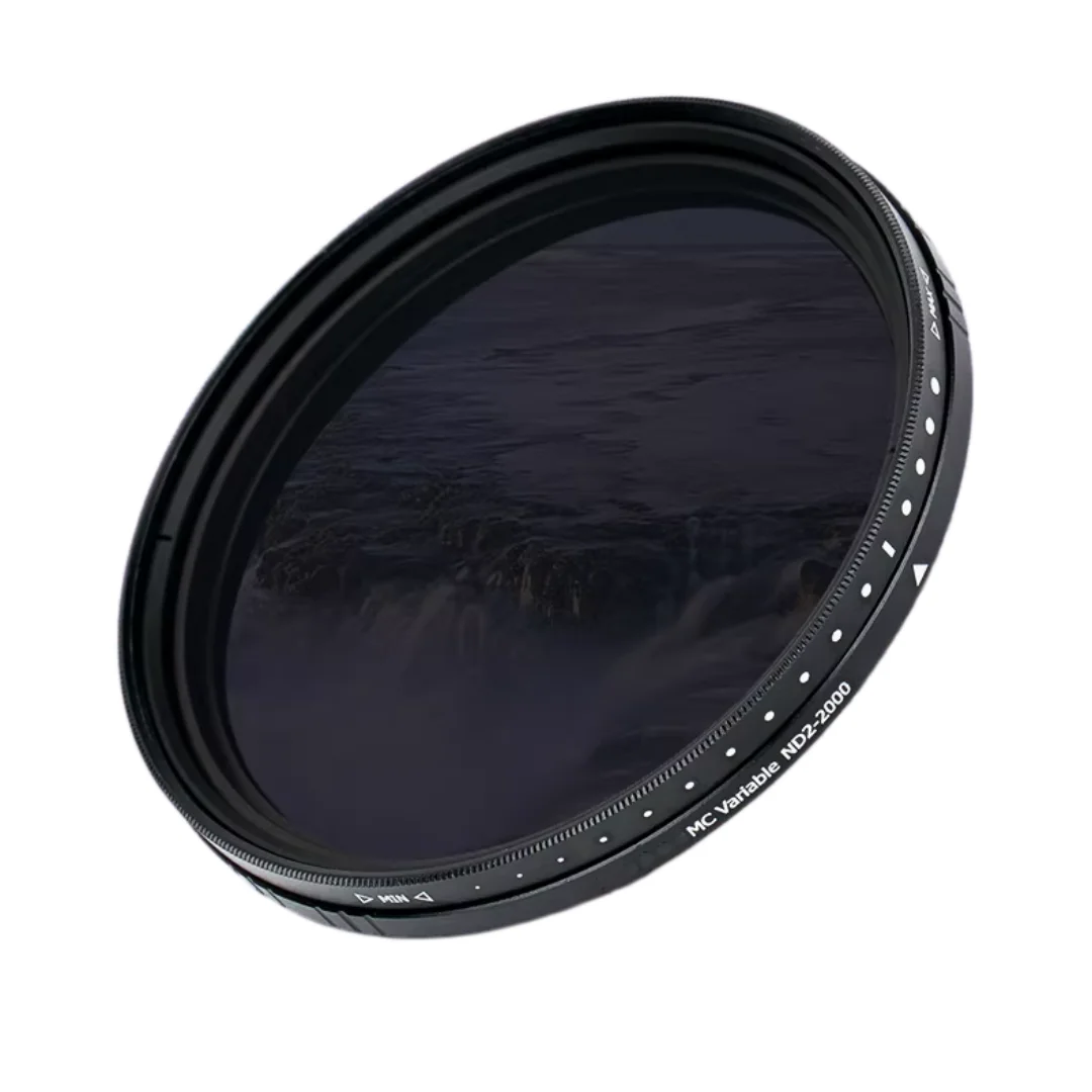 

40.5 43 46 49 52 55 58 62 67 72 77 82 мм MC Variable ND 2-2000 Фильтр для объектива камеры из оптического стекла с двусторонним покрытием для снижения света