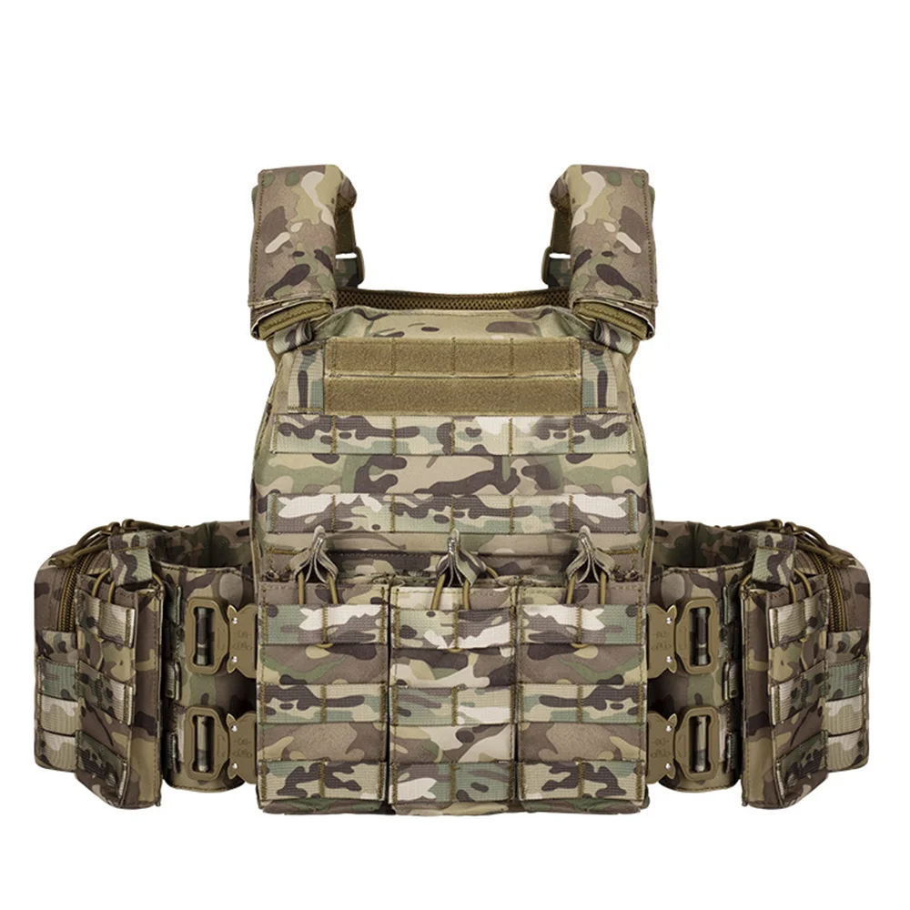 Camo Cobra Buckle Quick Release Tactical Vest, CS Tactical Tank Top, Outdoor Training