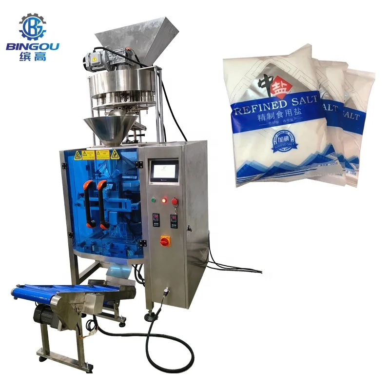 2025 Best Sold Automatic Dry Food Pack Machines for Rice Sugar Salt Volumetric Cup Granule Filling Machine for Sale