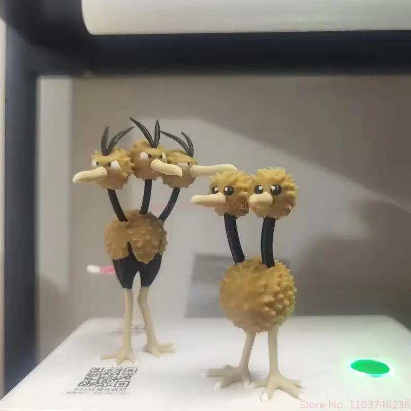 ขายร้อน Pokemon อะนิเมะ Dodrio Doduo สัดส่วน World 1:20 Diy 3d การพิมพ์ Kawaii การ์ตูนของเล่นตัวอักษรเด็ก Xma ของขวัญ