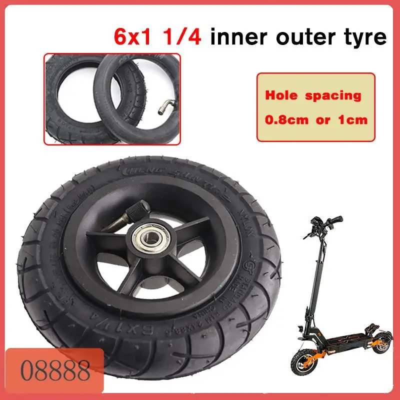 

6x1 1/4 outer and inner tire for Electric Scooter E-bike 6 inches 150MM scooter Motorcycle A-Folding Bike