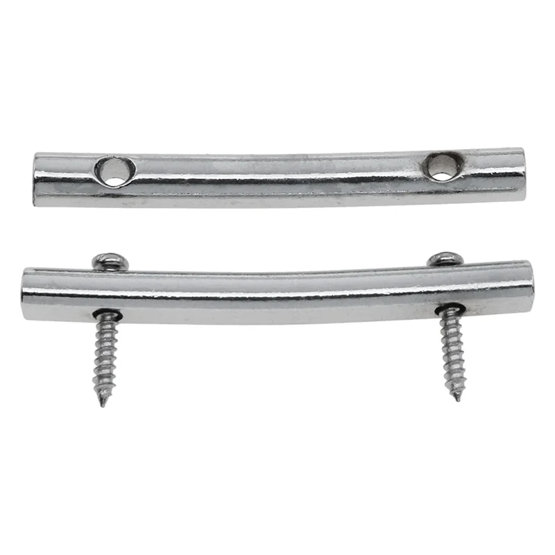 A18E-4 pçs barra de retenção de corda de guitarra de metal 45mm barra de tensão de corda de guitarra com parafuso para amplificador de guitarra elétrica
